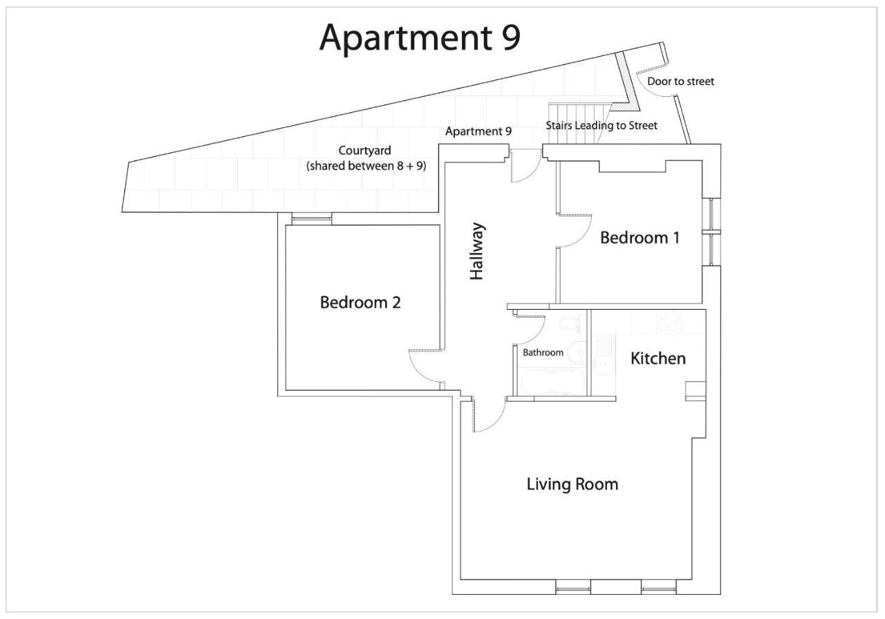 Superbly Located 2 Bedroom Luxury Apartment Bath Bagian luar foto